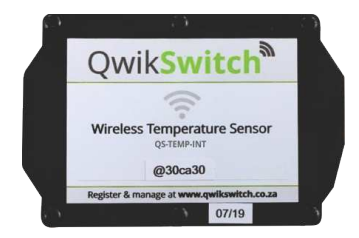 Qwikswitch Temperature Sensor - Internal probe